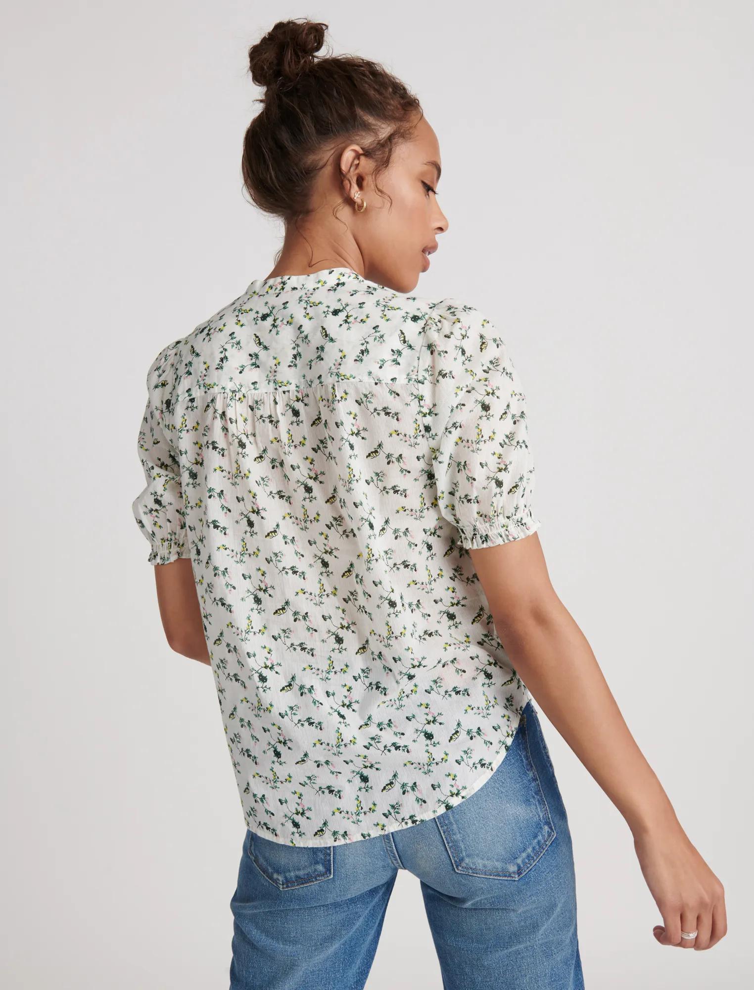 DAKOTA RUFFLE SLEEVE TOP, image 4
