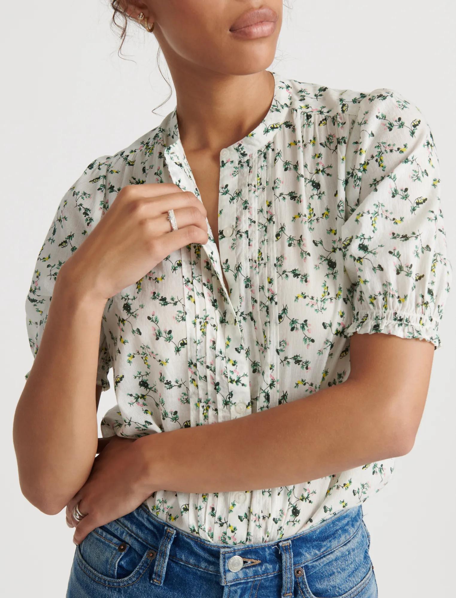 DAKOTA RUFFLE SLEEVE TOP, image 5