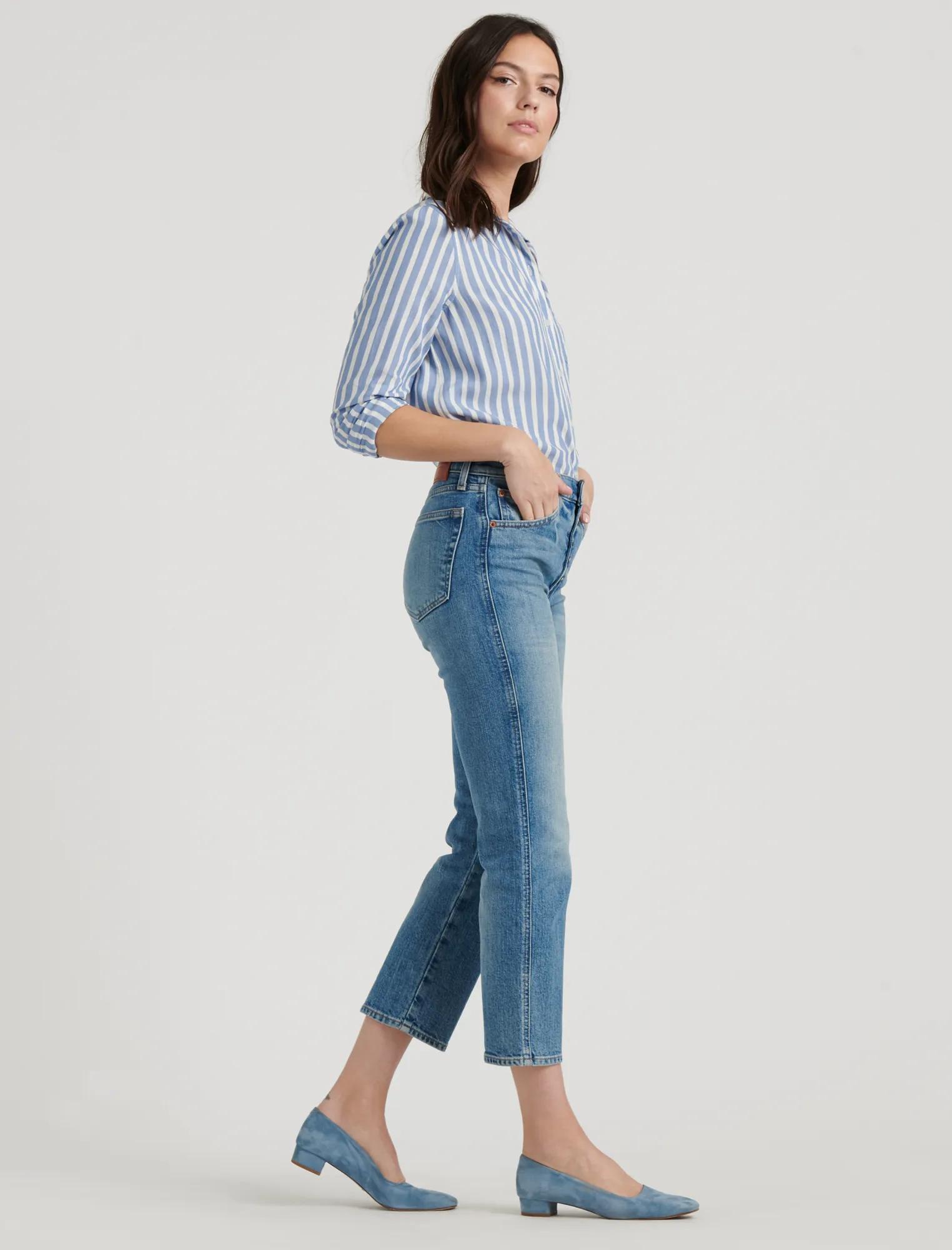 CLASSIC ONE POCKET STRIPE SHIRT, image 3