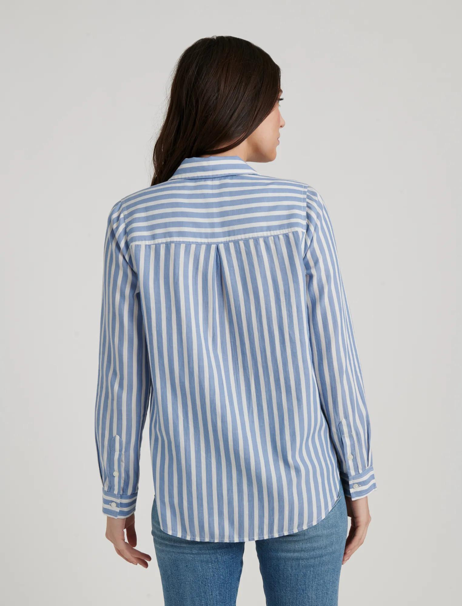 CLASSIC ONE POCKET STRIPE SHIRT, image 4