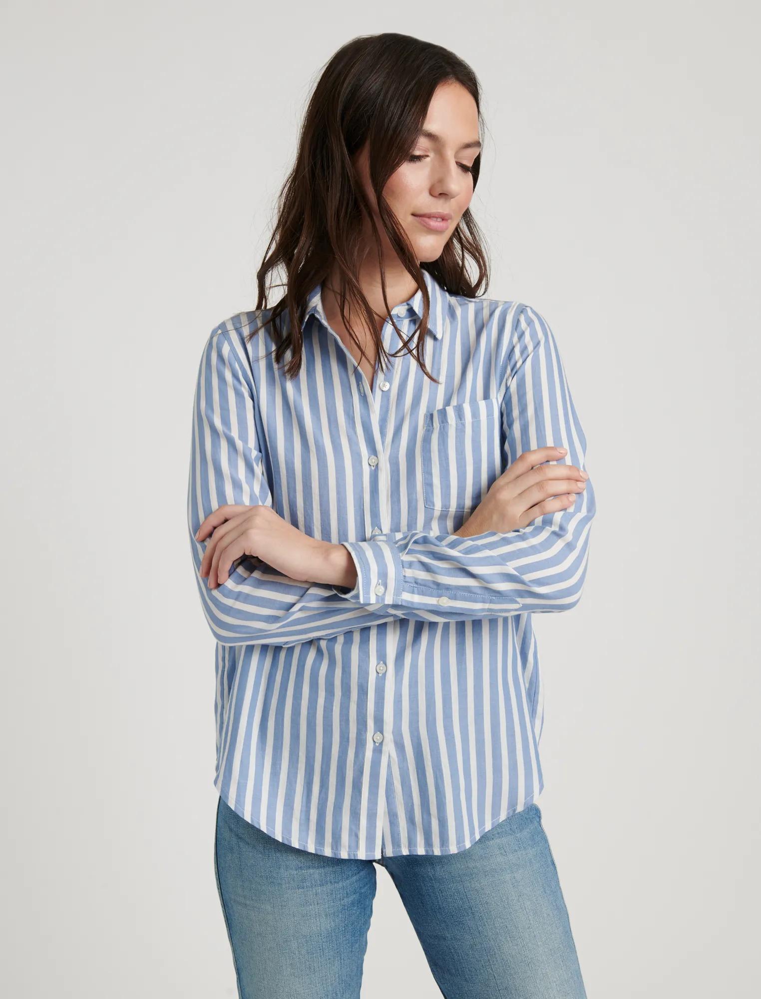 CLASSIC ONE POCKET STRIPE SHIRT, image 5