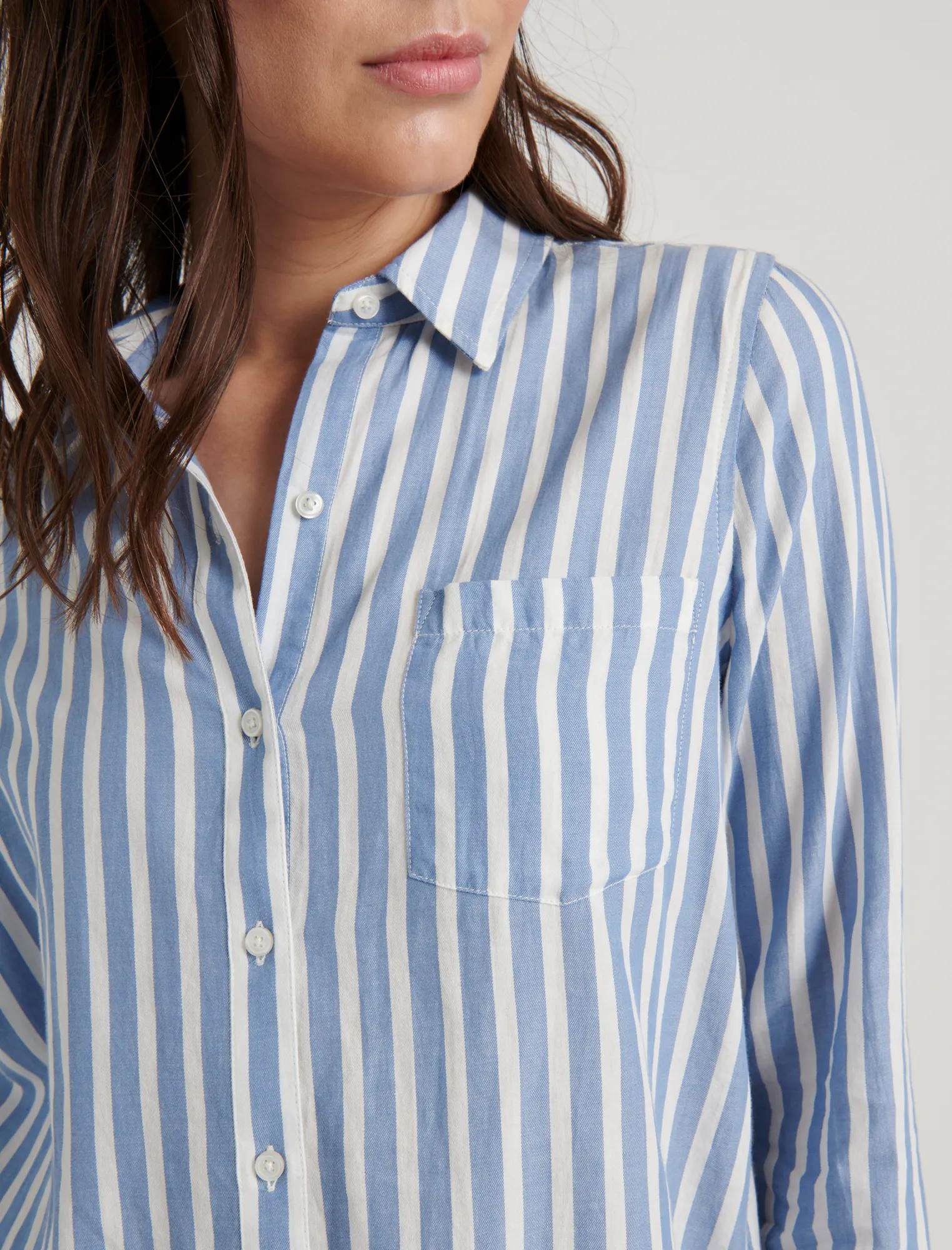CLASSIC ONE POCKET STRIPE SHIRT, image 6