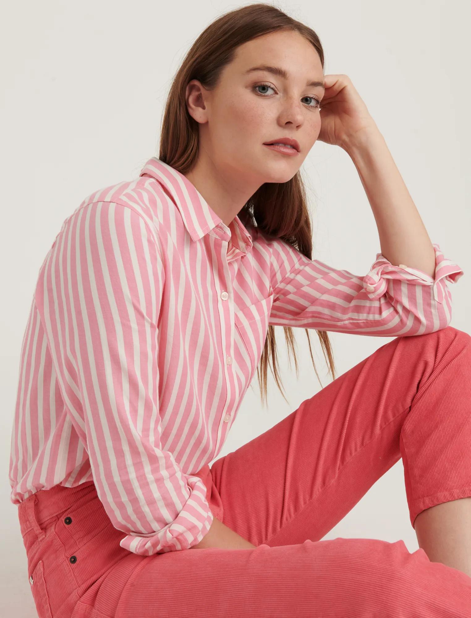 CLASSIC ONE POCKET STRIPE SHIRT, image 5