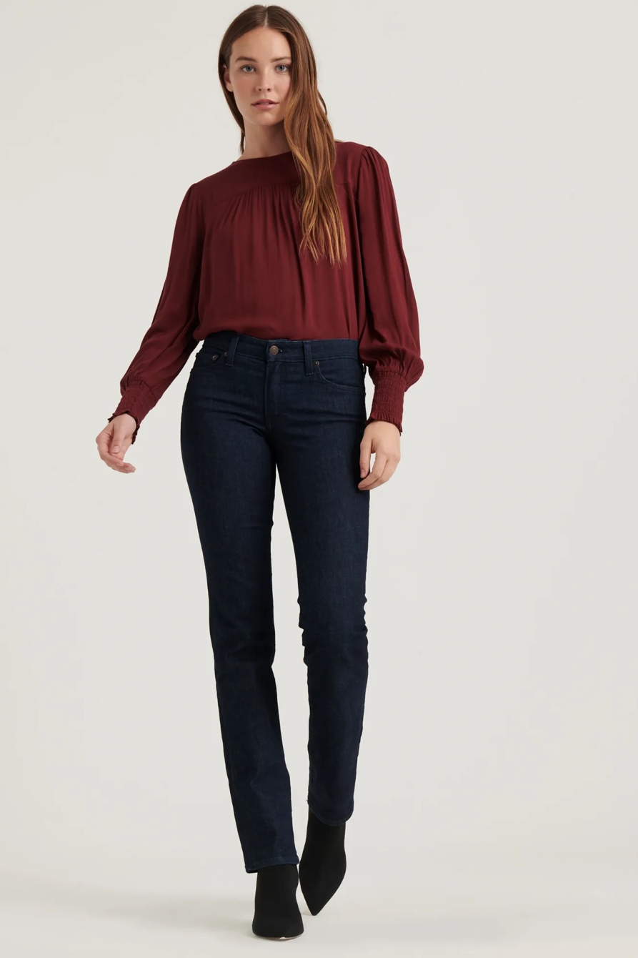 SMOCKED CUFF TOP, image 2