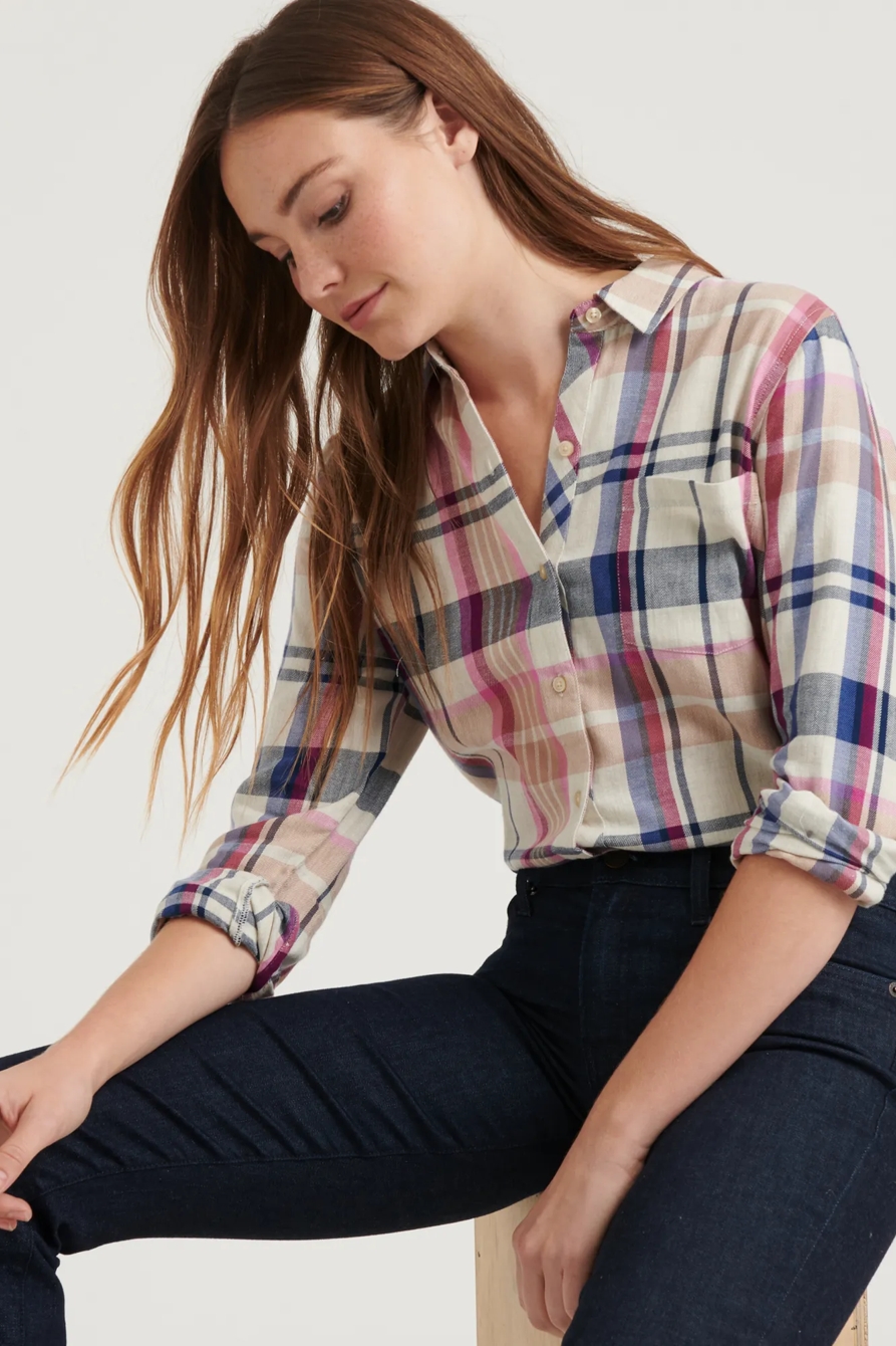 CLASSIC ONE POCKET PLAID SHIRT, image 5