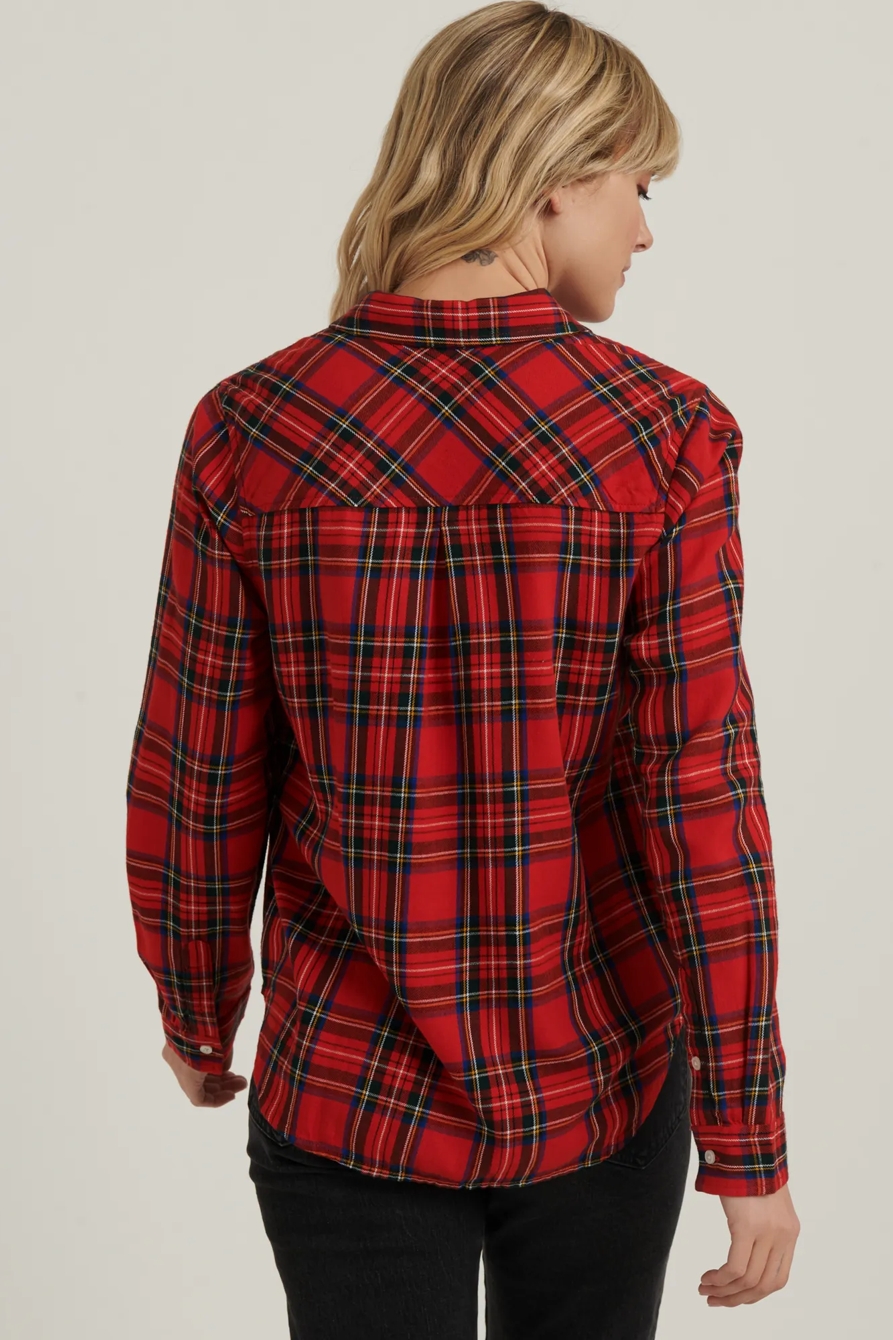 CLASSIC ONE POCKET PLAID SHIRT, image 3