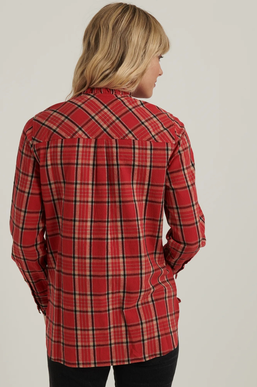 AUDREY RUFFLE TUNIC TOP, image 4