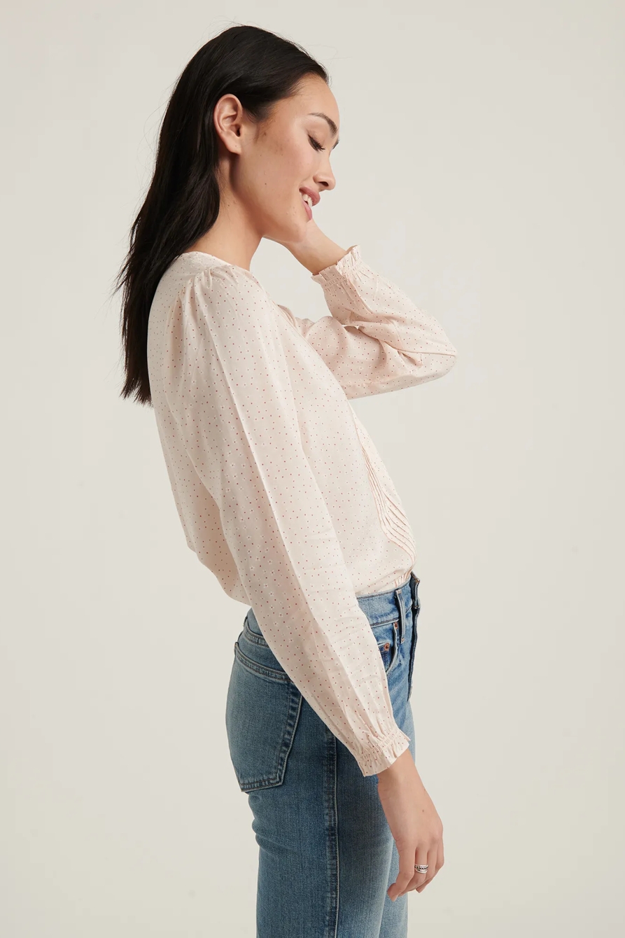 LEA PINTUCK BLOUSE, image 3
