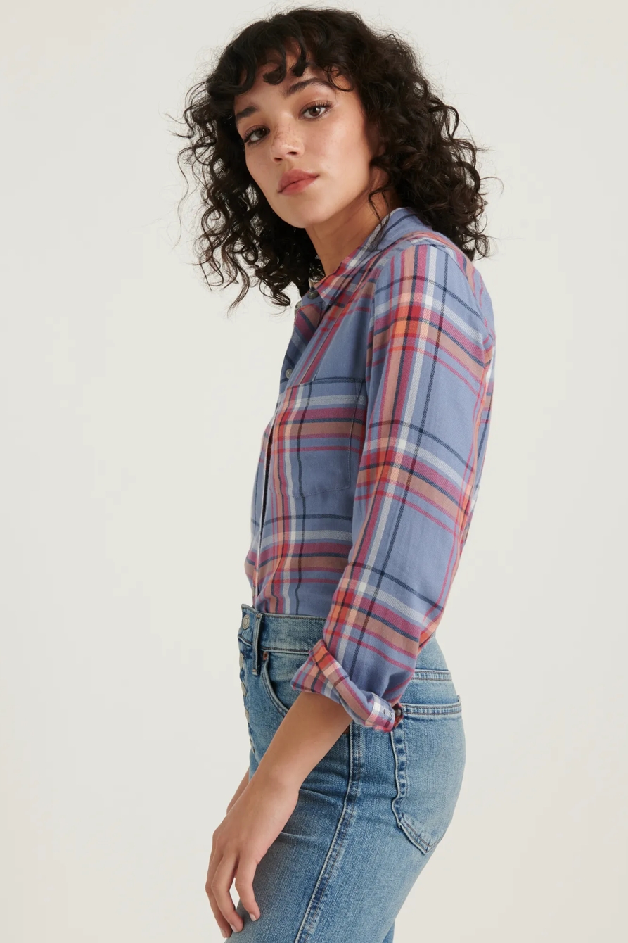 CLASSIC ONE POCKET PLAID SHIRT, image 3