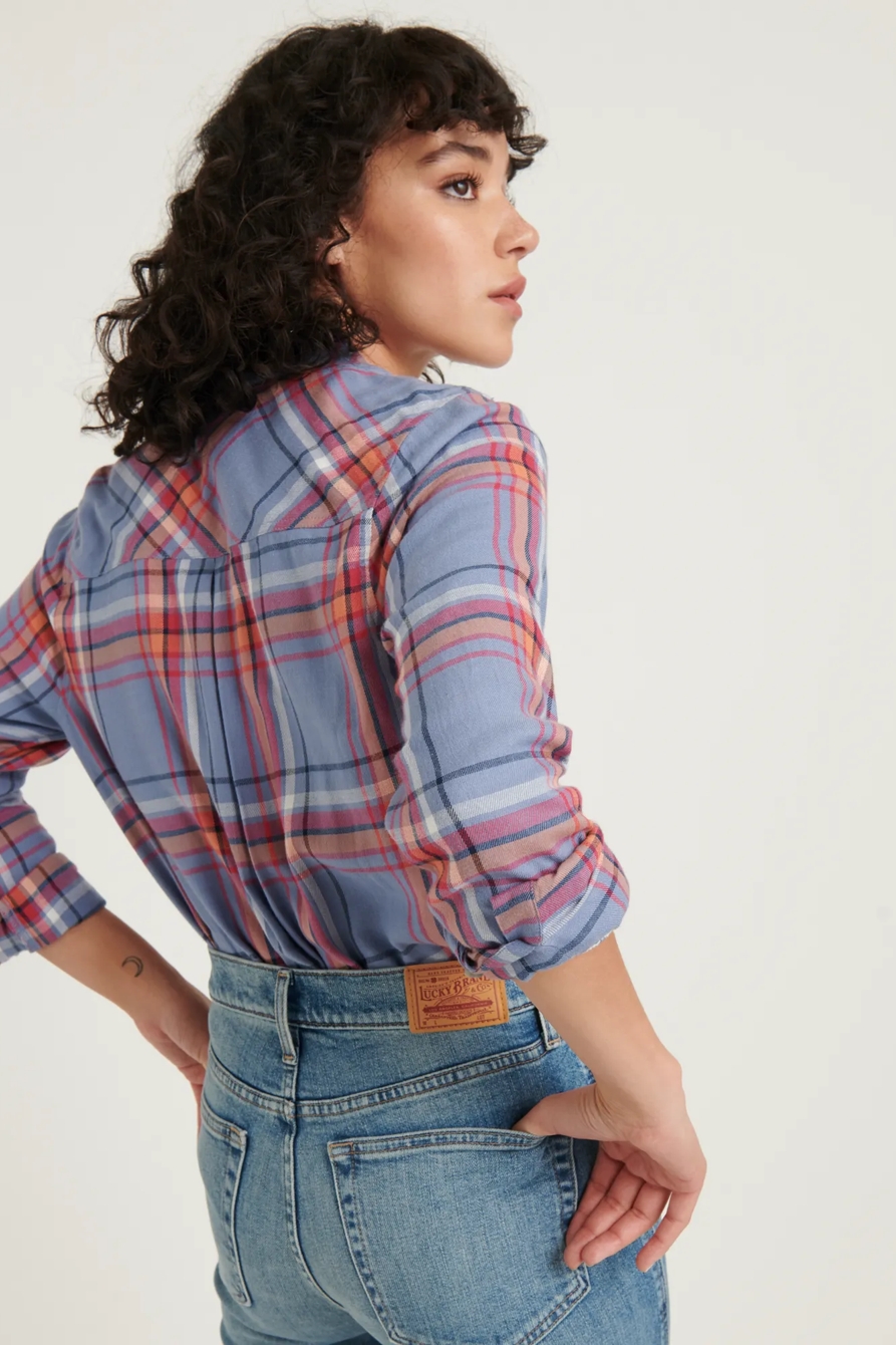 CLASSIC ONE POCKET PLAID SHIRT, image 4