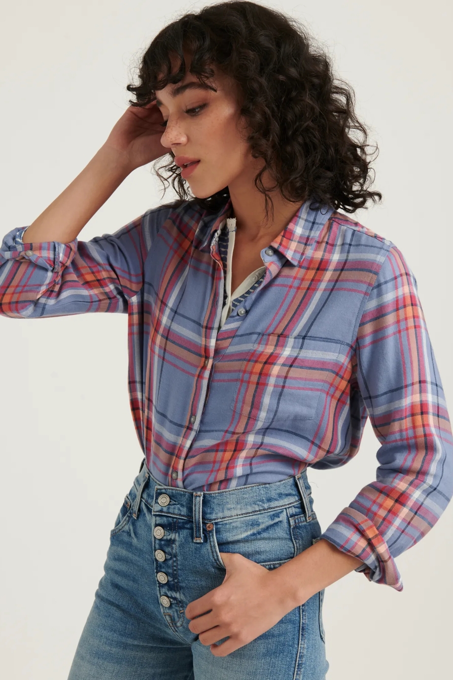 CLASSIC ONE POCKET PLAID SHIRT, image 5
