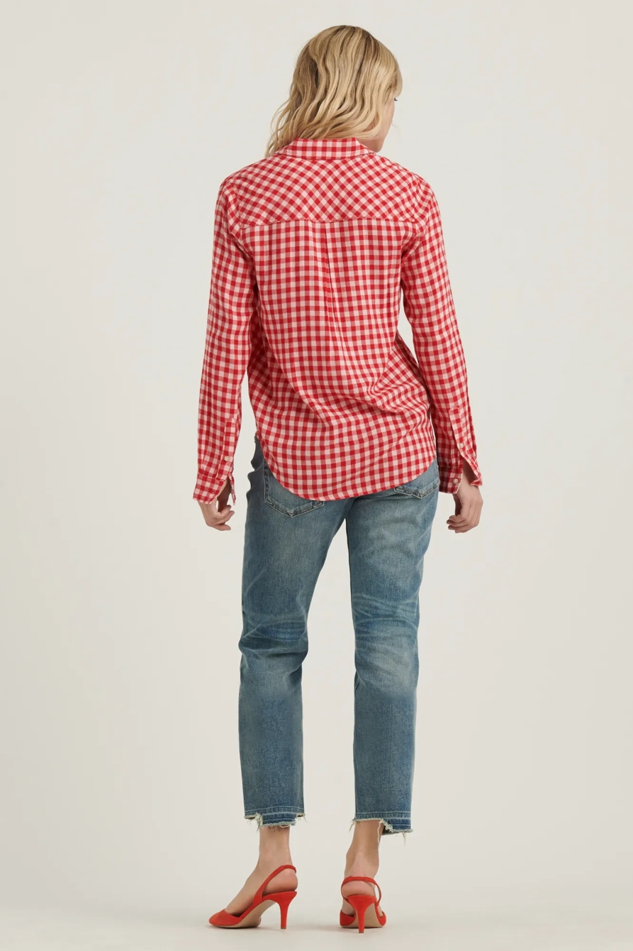 CLASSIC ONE POCKET PLAID SHIRT, image 2