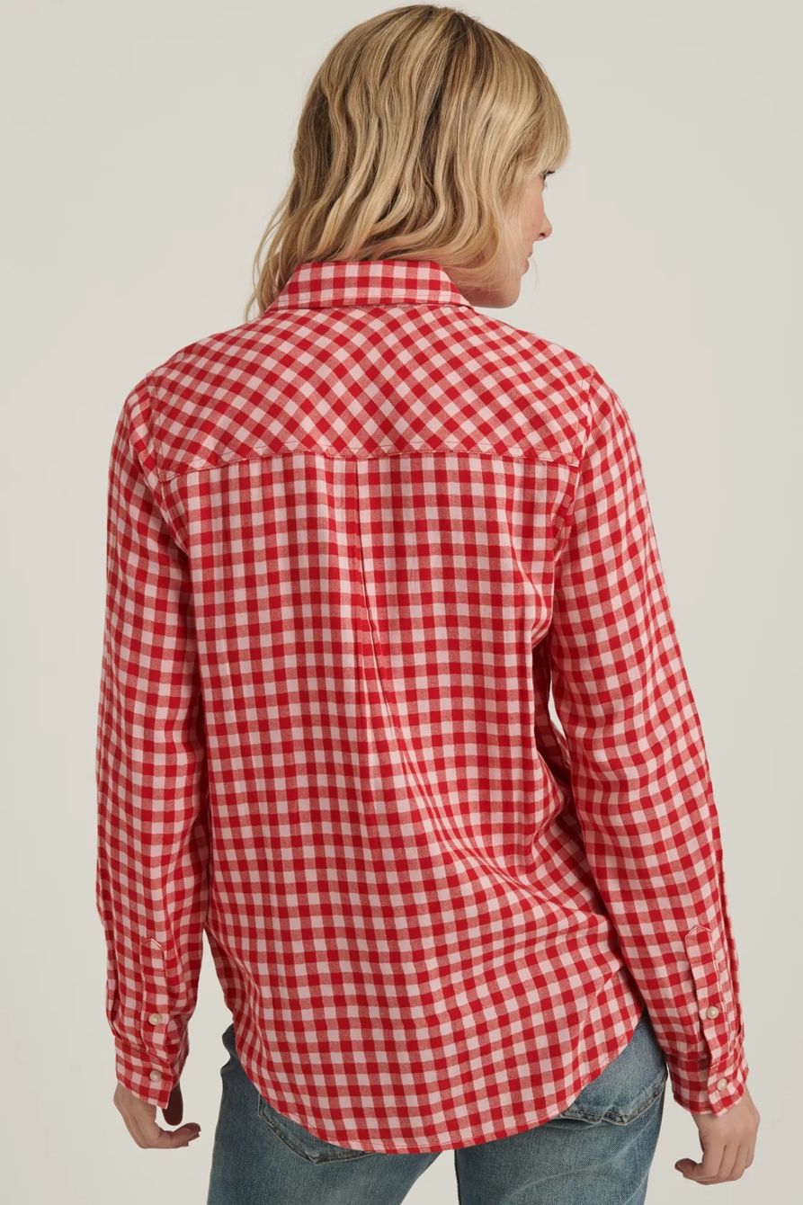 CLASSIC ONE POCKET PLAID SHIRT, image 4