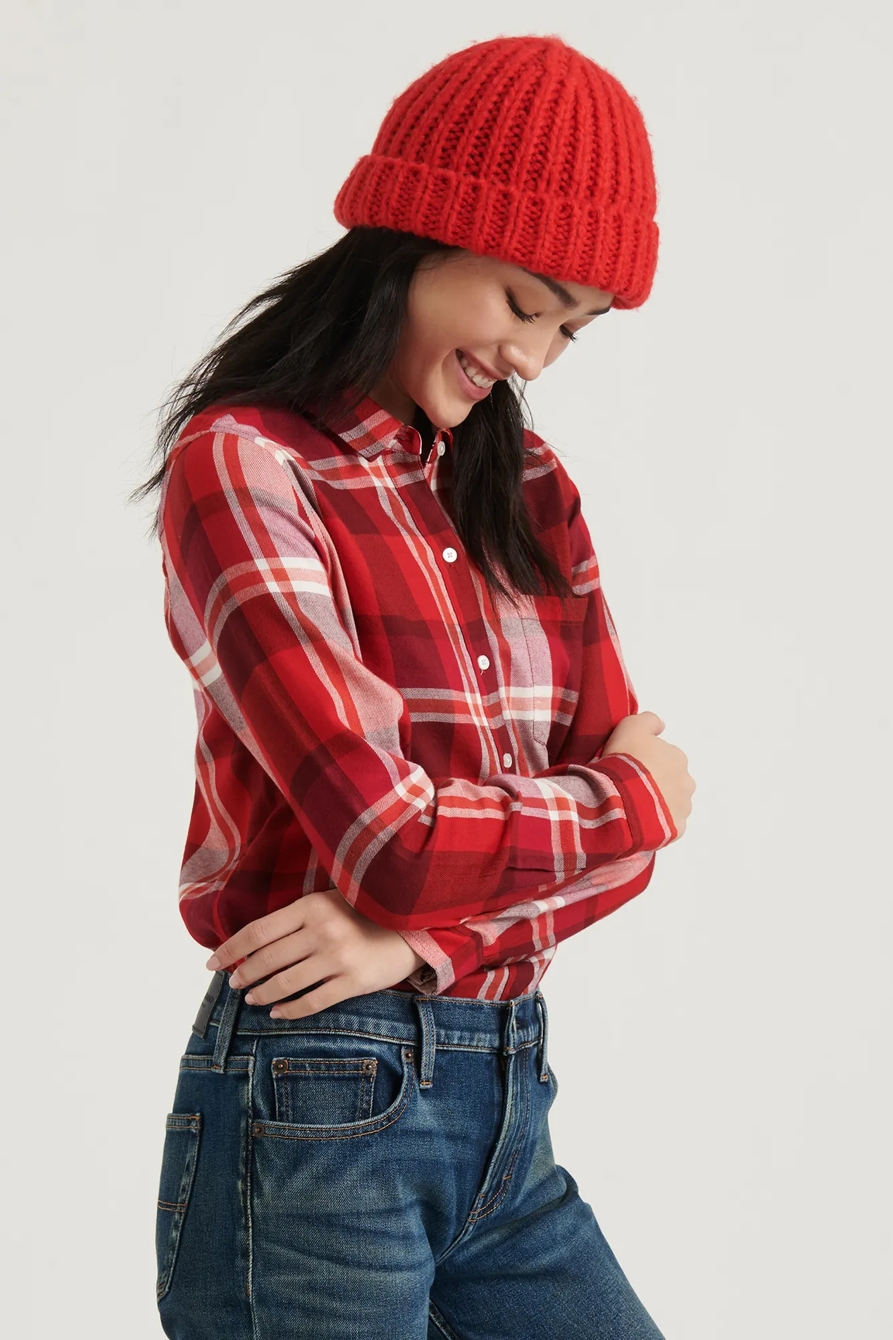 CLASSIC ONE POCKET PLAID SHIRT, image 3