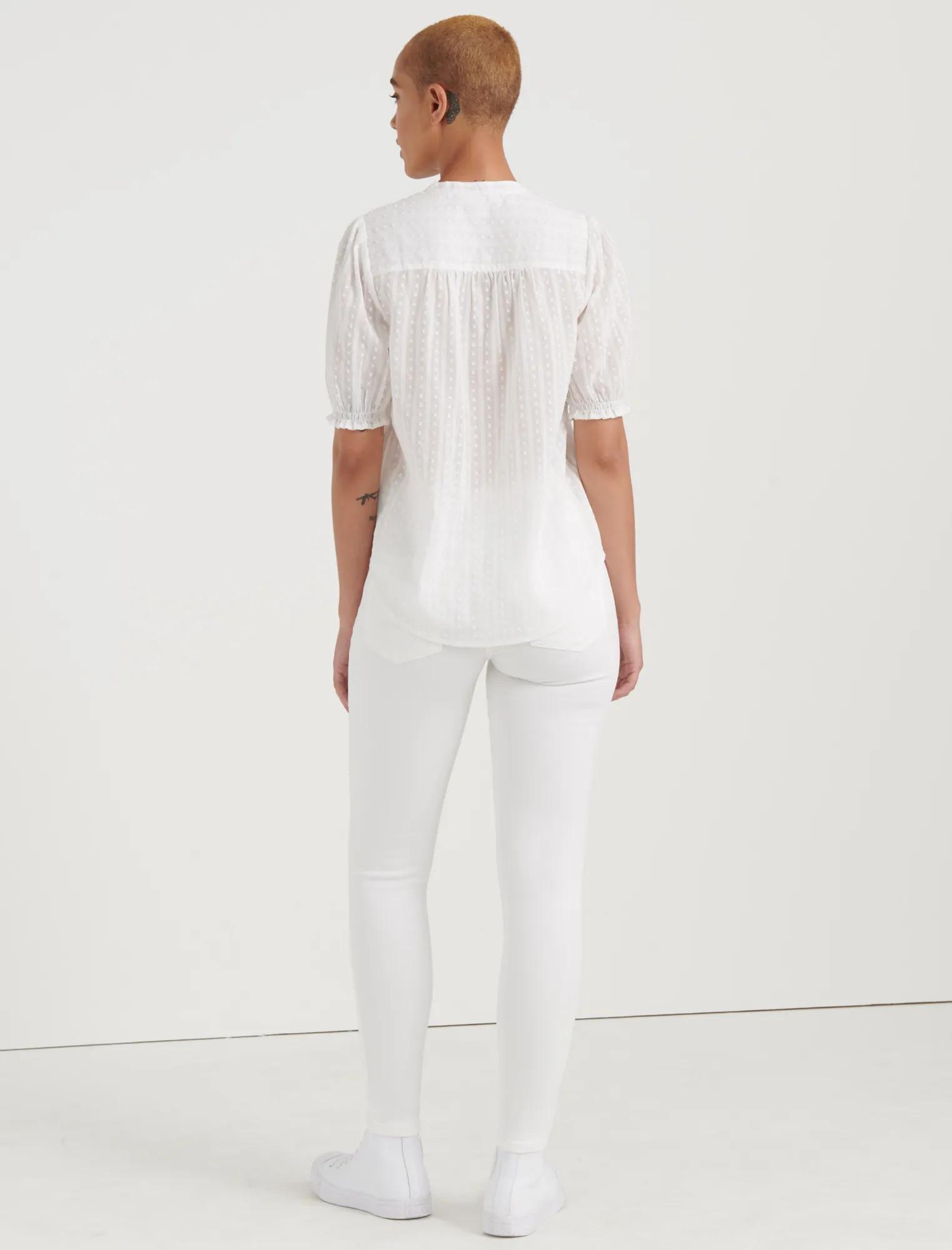 DAKOTA RUFFLE SLEEVE SHIRT, image 3