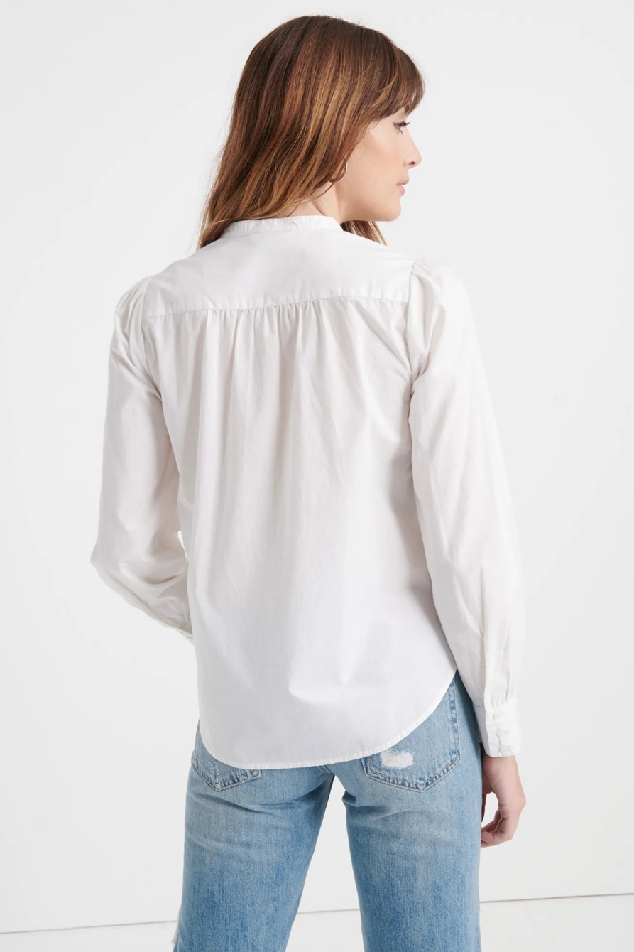 RUFFLE PLACKET SHIRT, image 3