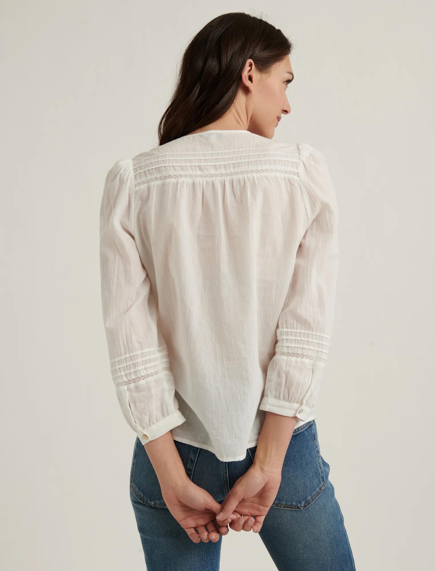 LILY EMBROIDERED POPOVER TOP, image 4