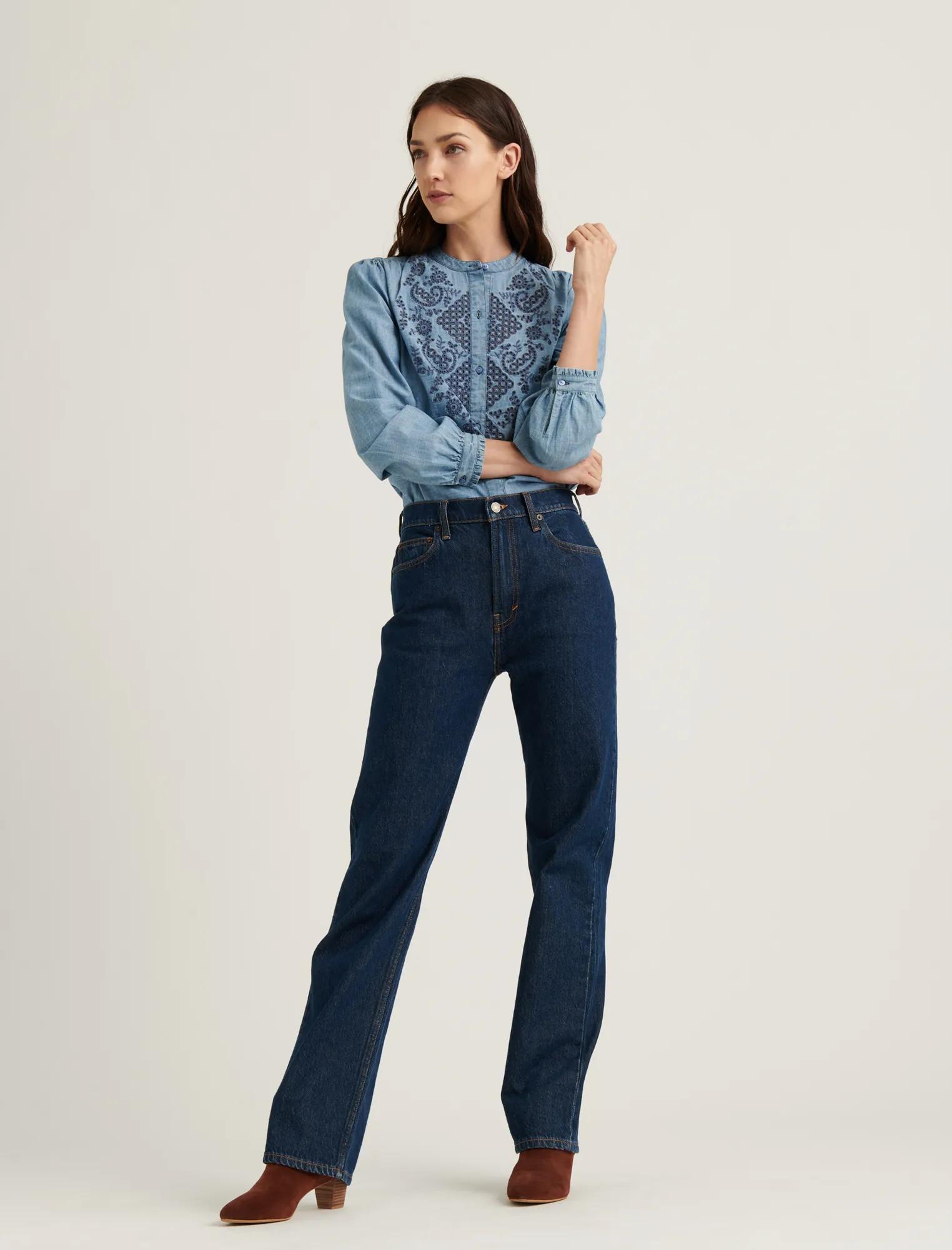 EYELET POET TOP, image 2