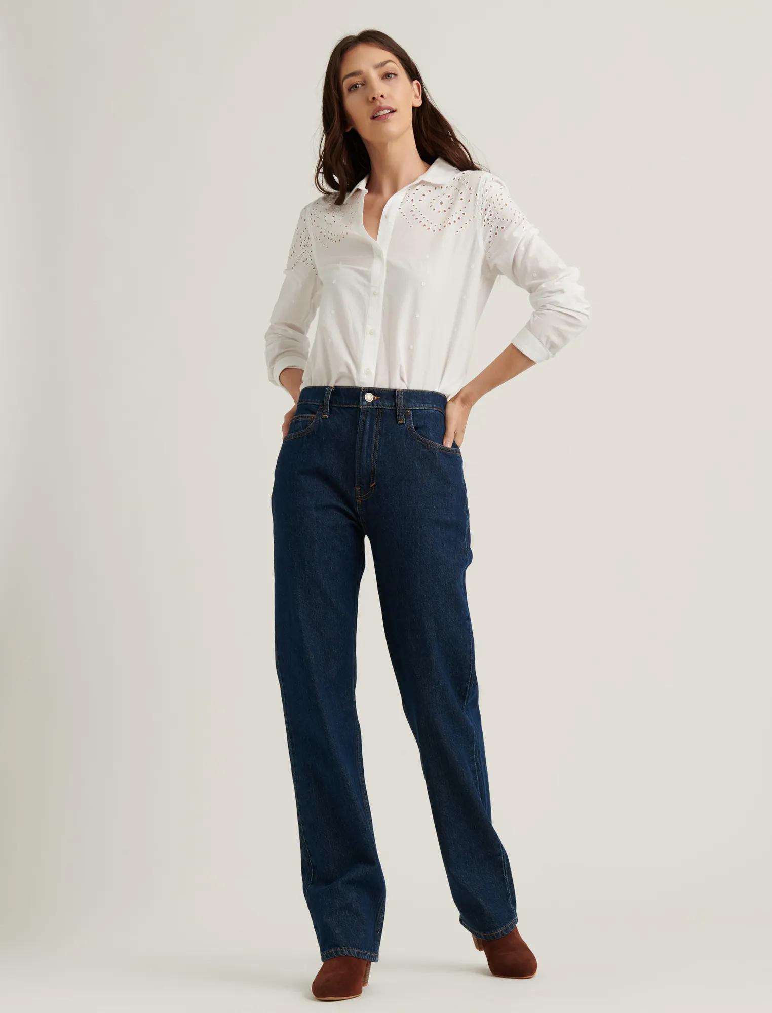EYELET YOKE CLASSIC SHIRT, image 2