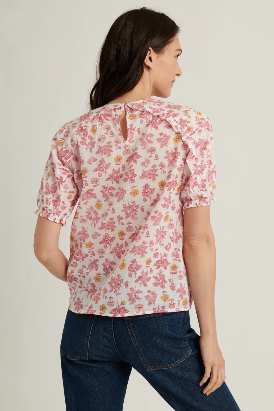 LAUREN RUFFLE TOP, image 4