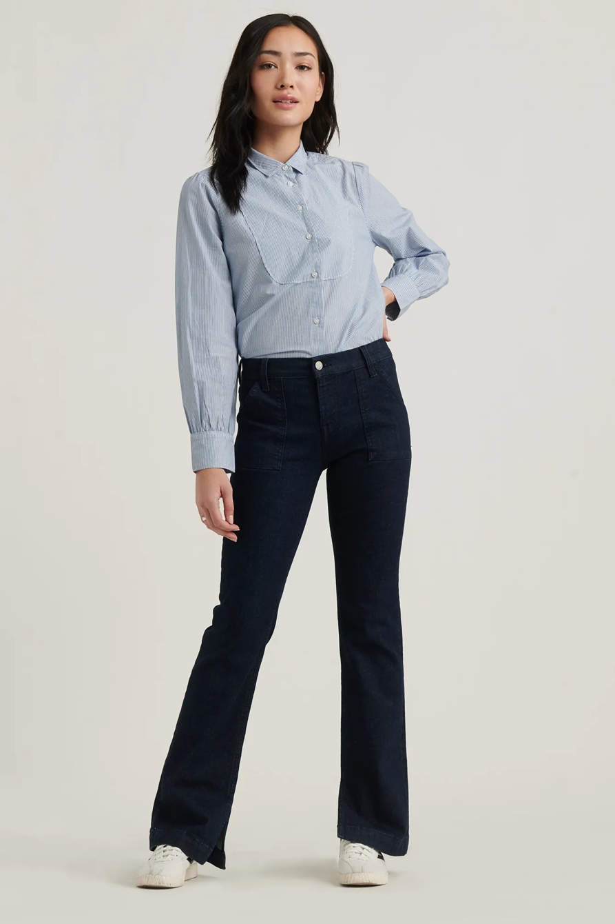 STRIPED TUXEDO SHIRT, image 2