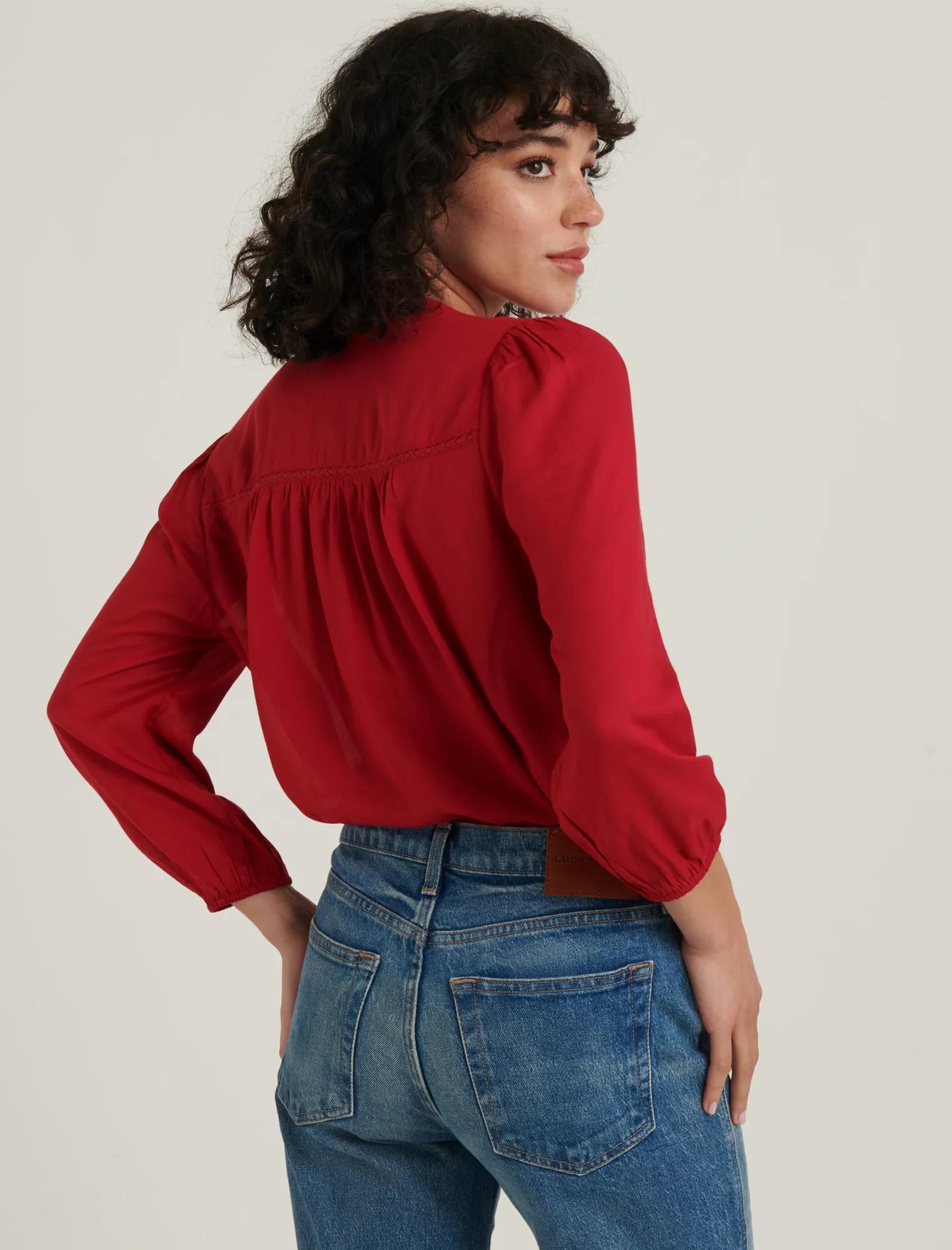 PLEATED POPOVER TOP, image 3