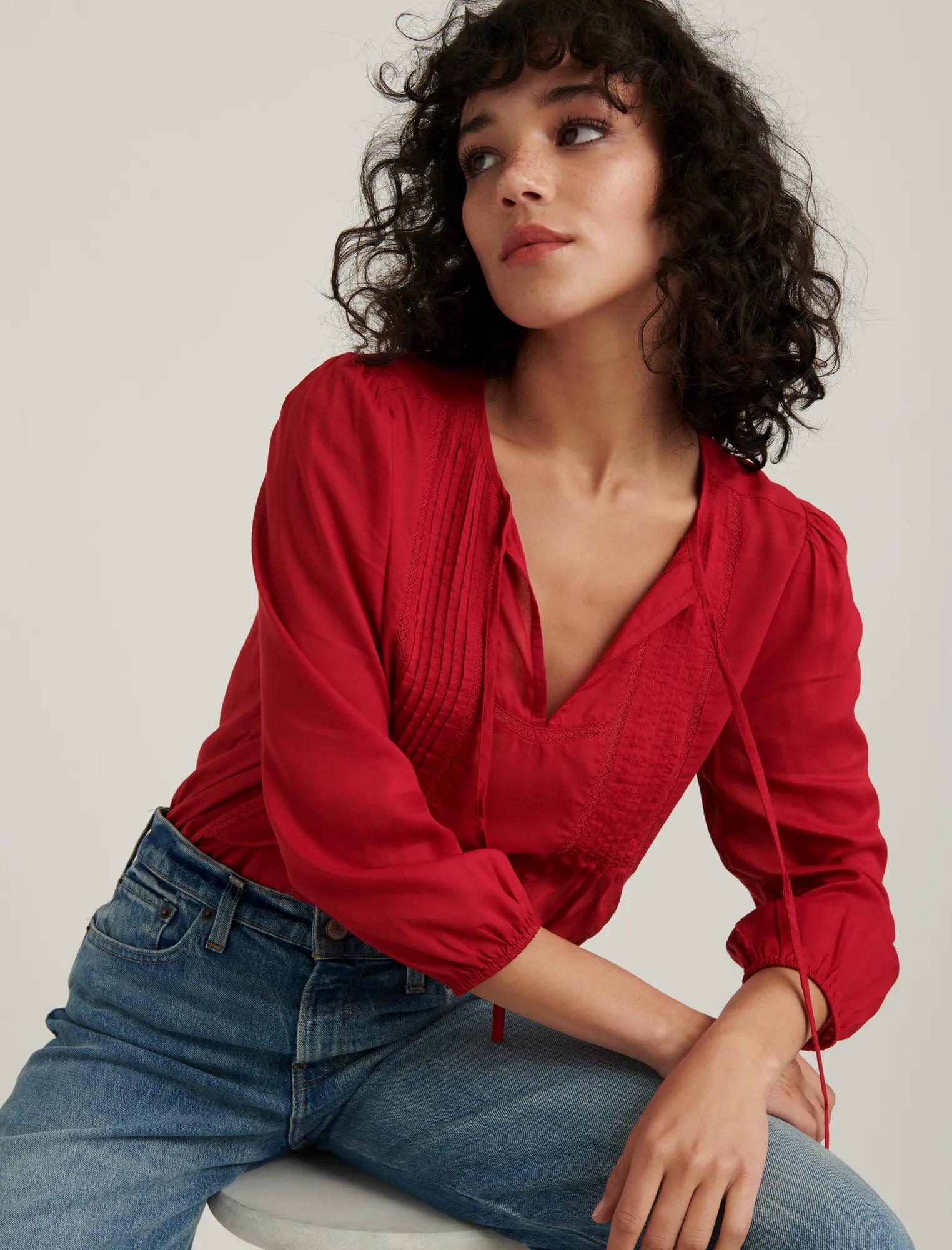PLEATED POPOVER TOP, image 4
