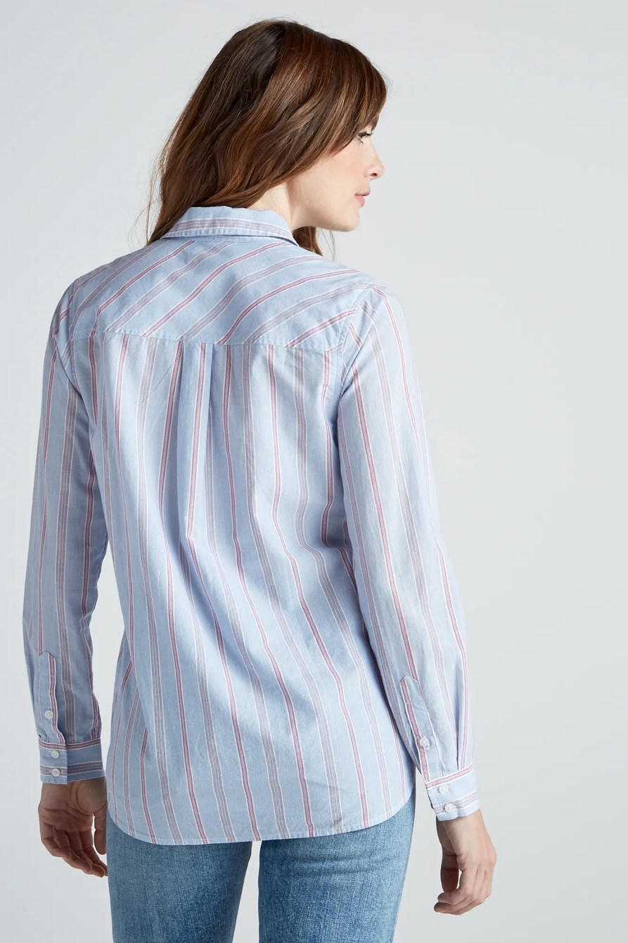 CLASSIC STRIPE TUNIC TOP, image 5