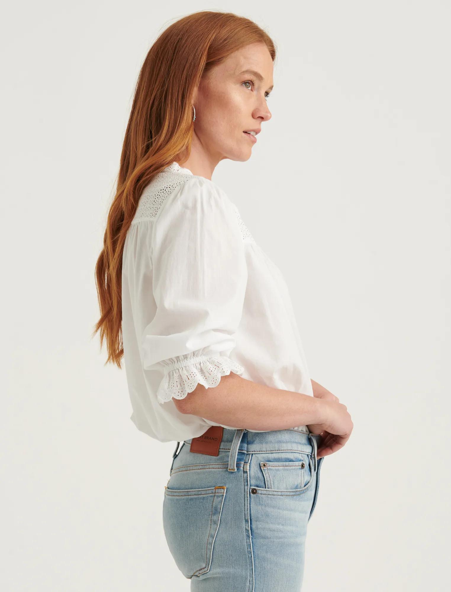 POPPY EYELET TOP, image 3
