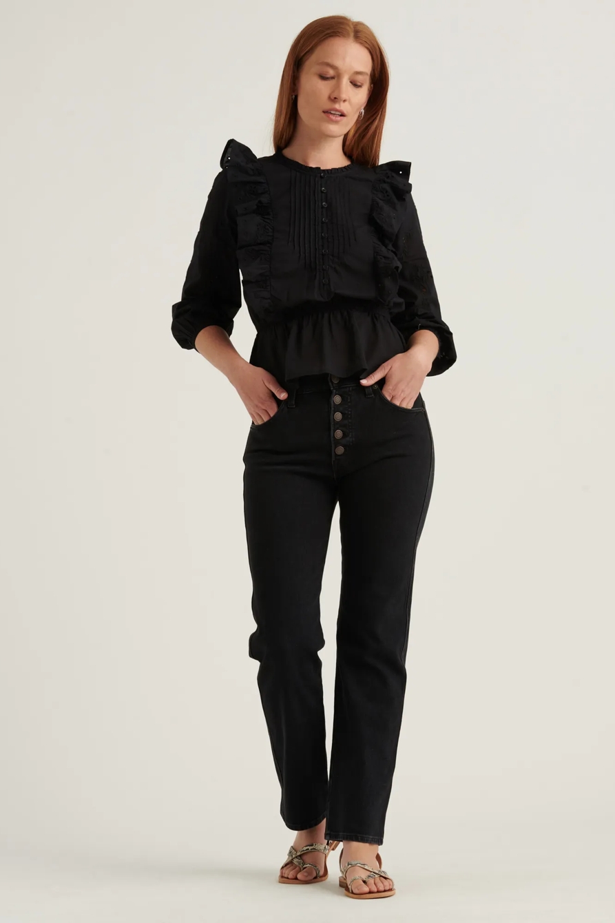 NAOMI PEPLUM TOP, image 2