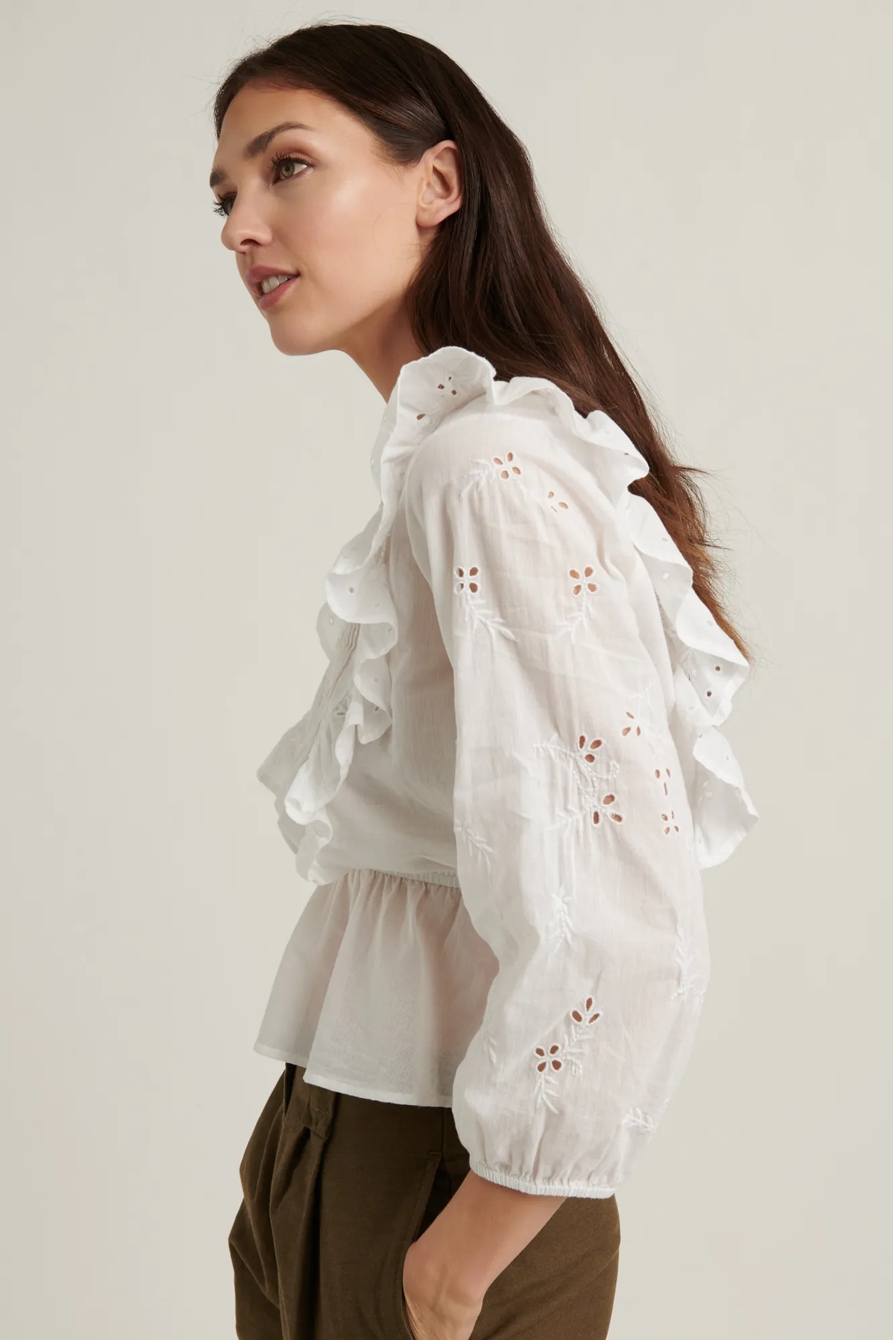 NAOMI PEPLUM TOP, image 3
