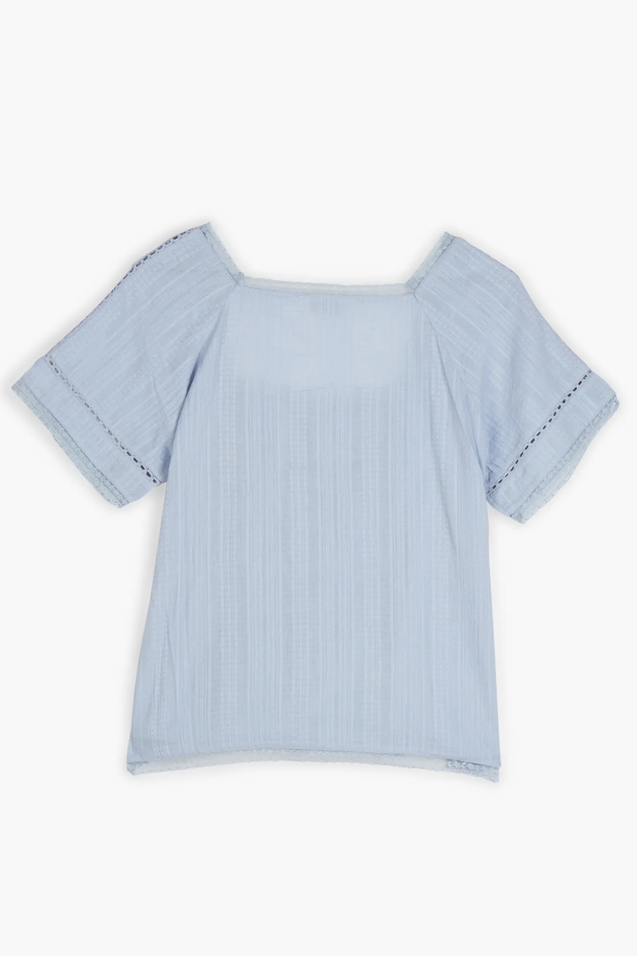 MILLIE PINTUCK TOP, image 2
