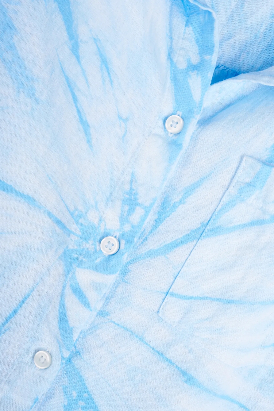 TIE FRONT SHORT SLEEVE SHIRT, image 3