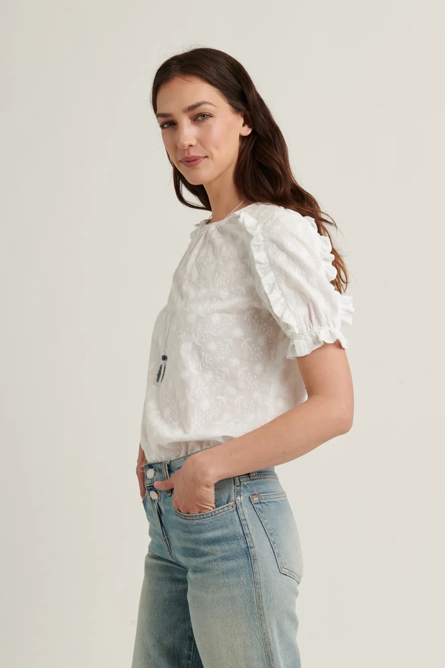 LAUREN RUFFLE TOP, image 3