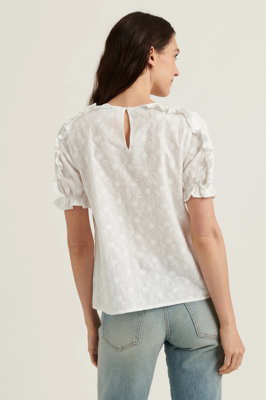 LAUREN RUFFLE TOP, image 4