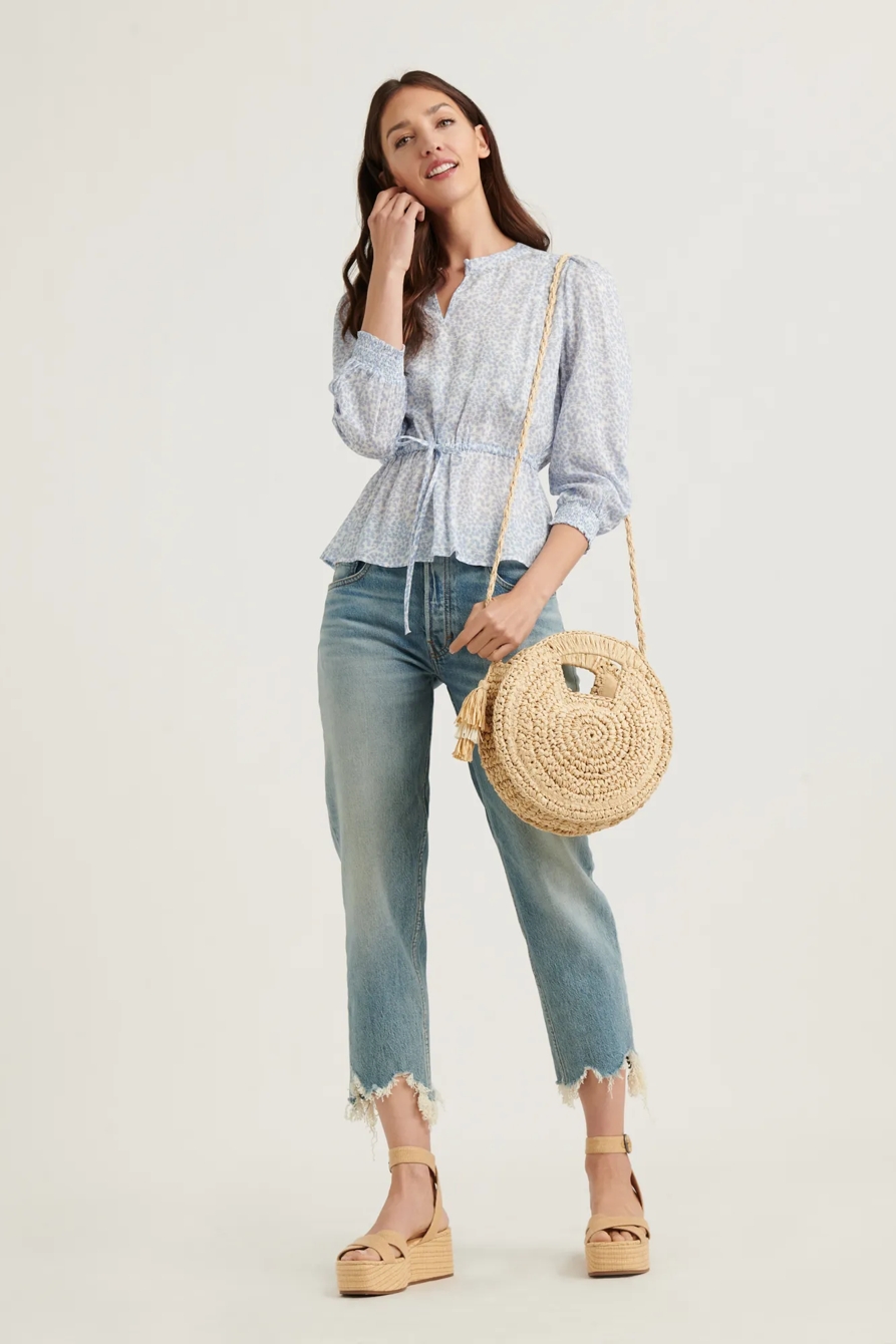 ABBY PEPLUM TOP, image 2
