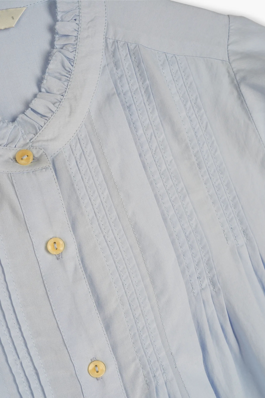 FLUTTER SLEEVE POET BLOUSE, image 3