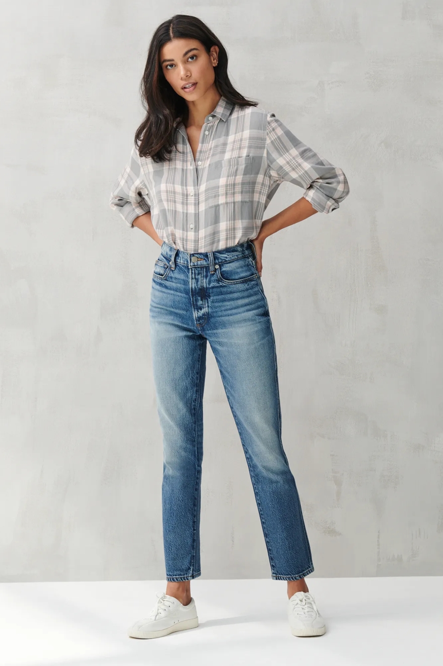 RELAXED FLANNEL SHIRT, image 2