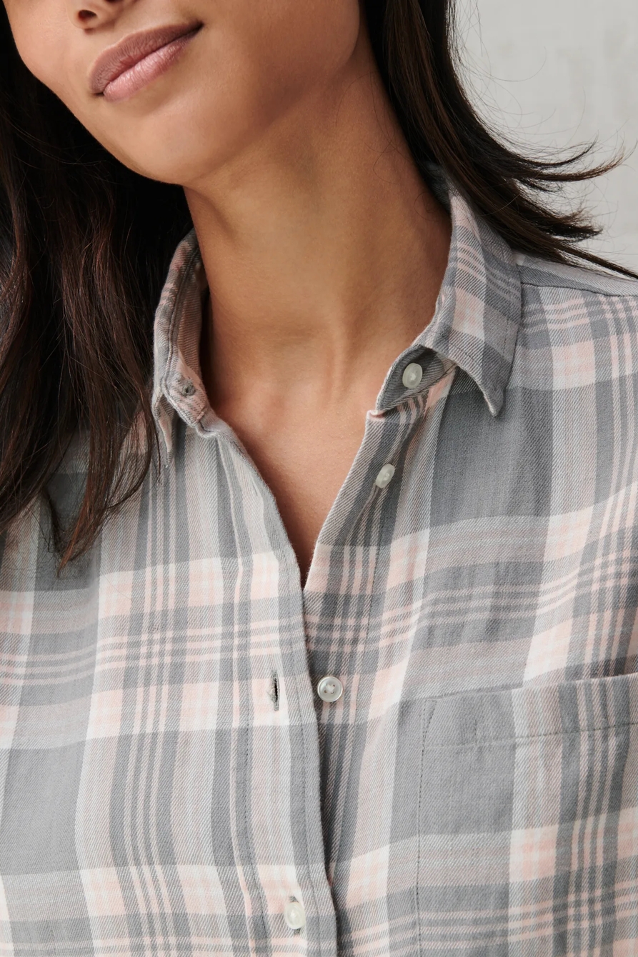 RELAXED FLANNEL SHIRT, image 5