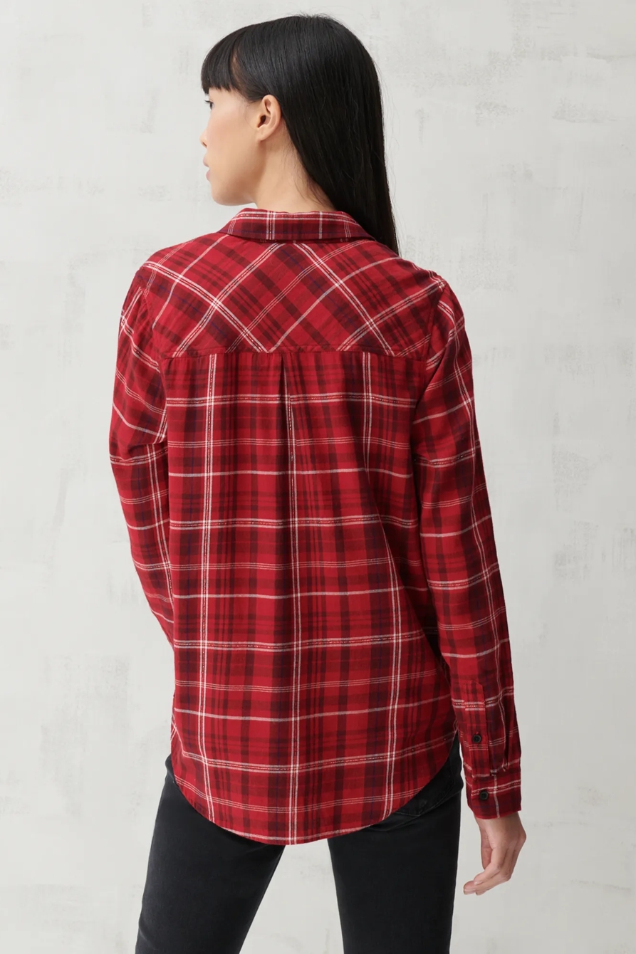 CLASSIC LUREX PLAID SHIRT, image 4