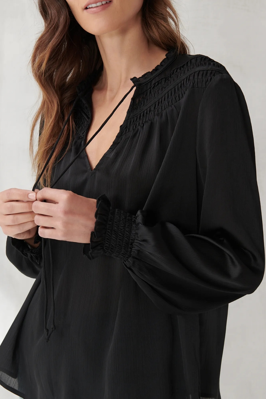 EMBROIDERED PEASANT TOP, image 5