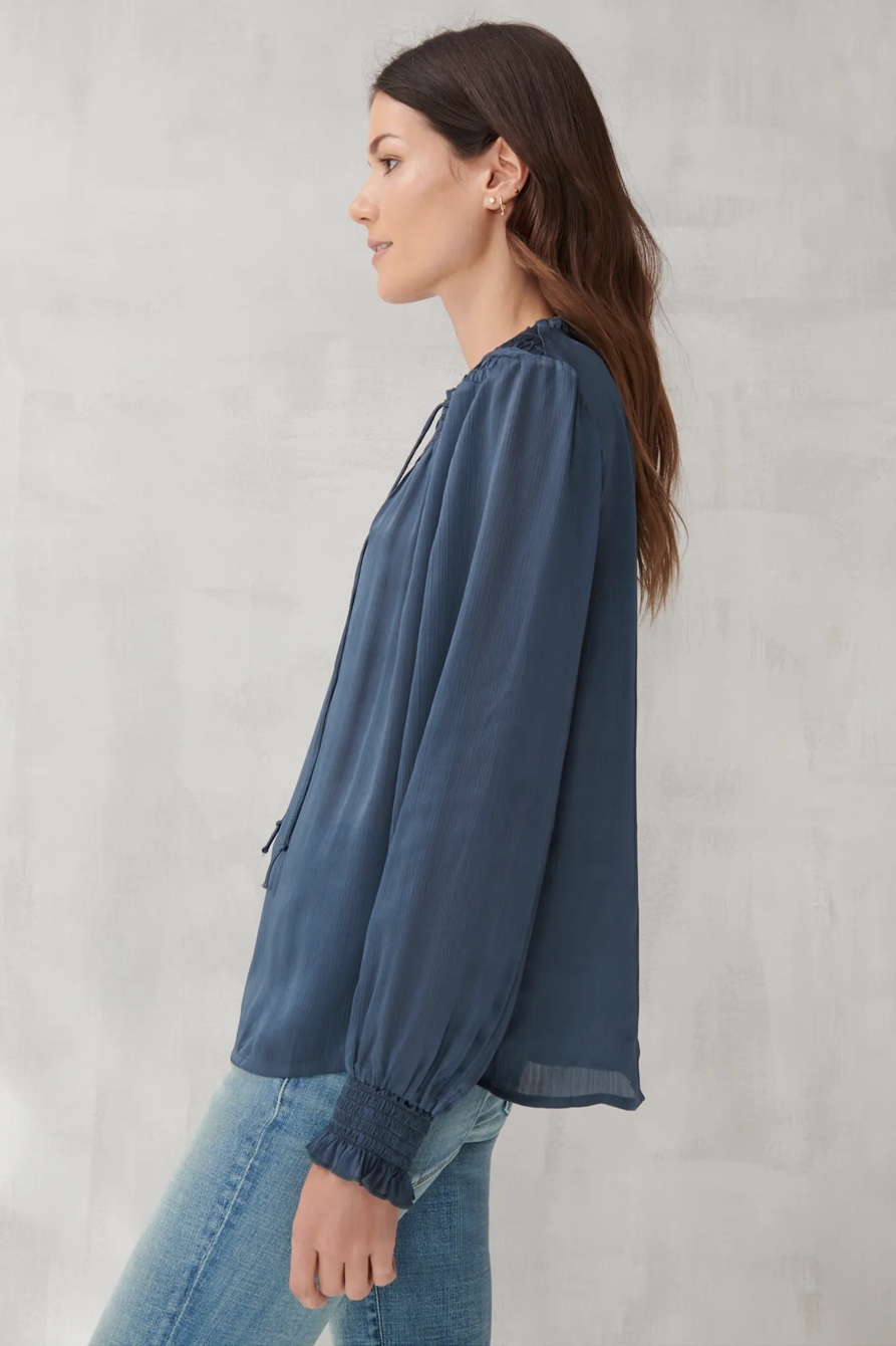 EMBROIDERED PEASANT TOP, image 3