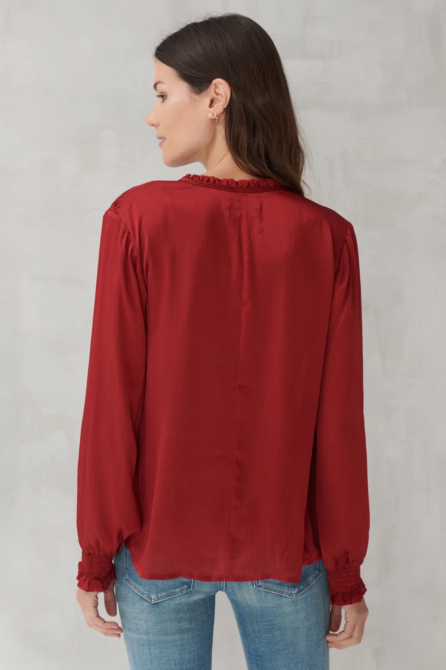 EMBROIDERED PEASANT TOP, image 4