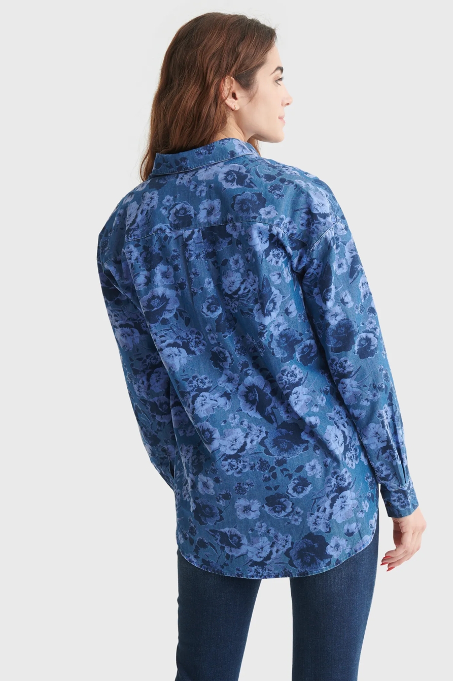 BOYFRIEND INDIGO OVERDYE SHIRT, image 5