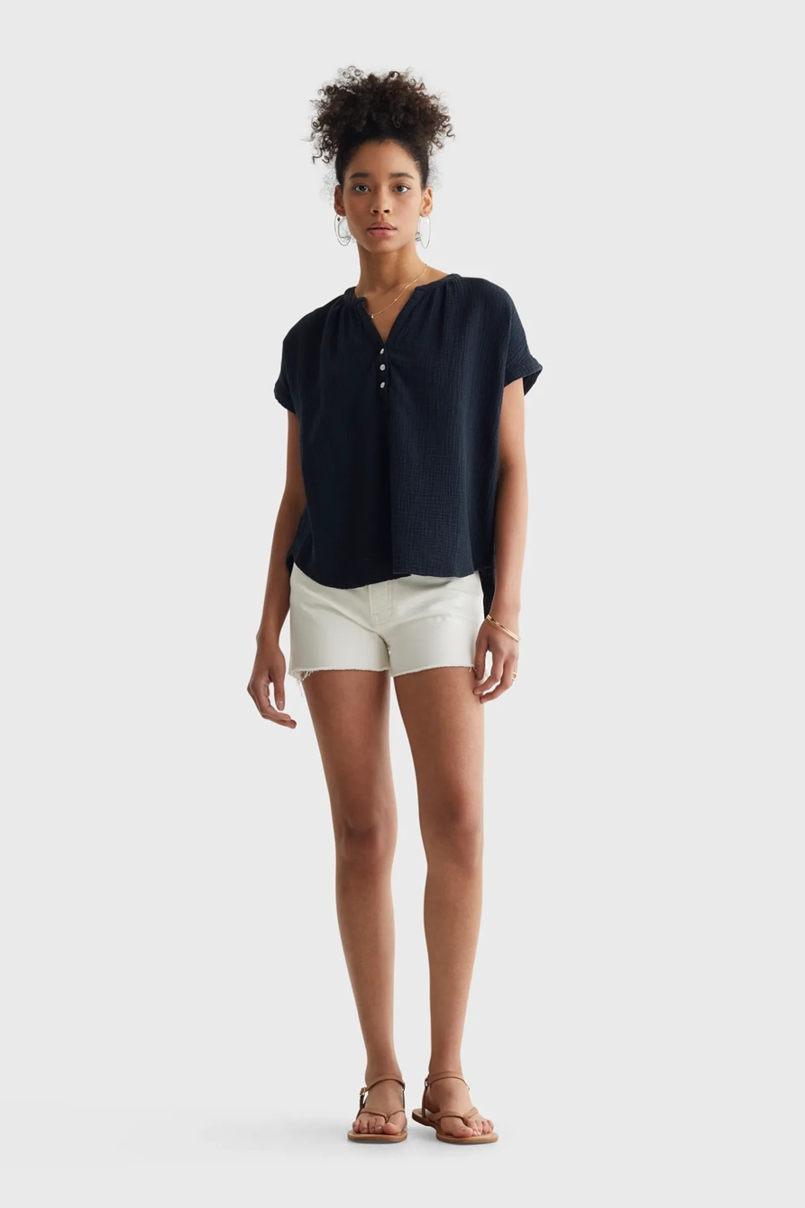 SHORT SLEEVE OPEN NECK SHIRT, image 2
