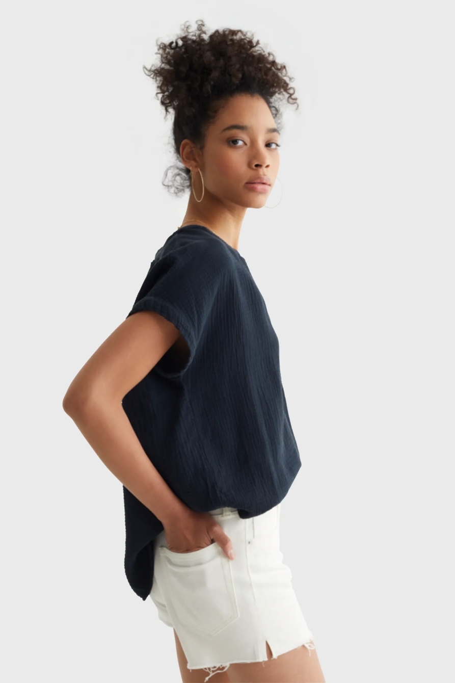 SHORT SLEEVE OPEN NECK SHIRT, image 3