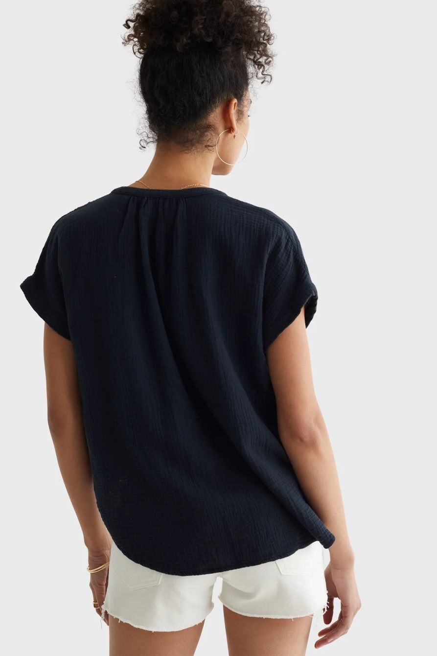 SHORT SLEEVE OPEN NECK SHIRT, image 4