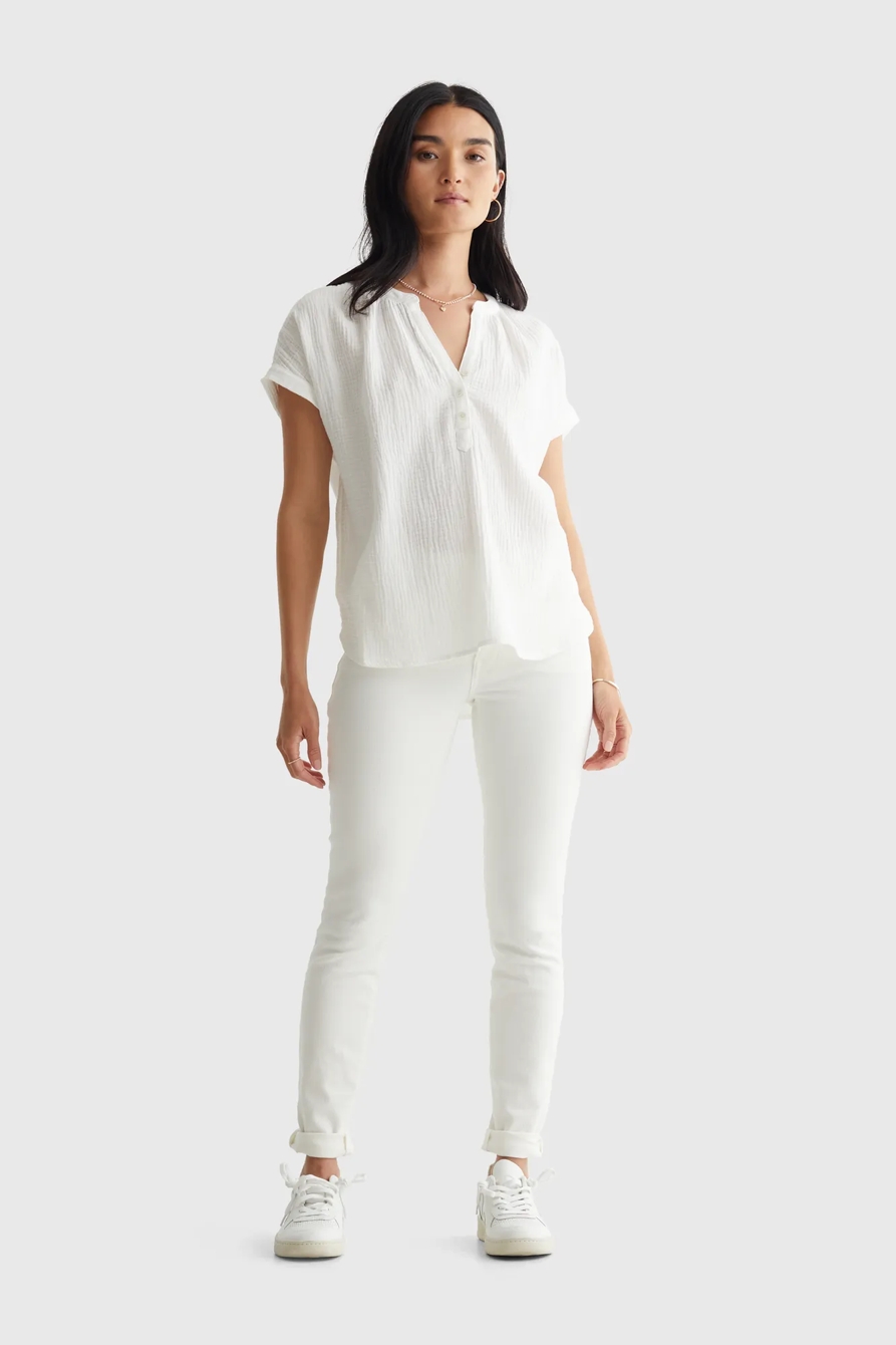 SHORT SLEEVE OPEN NECK SHIRT, image 2