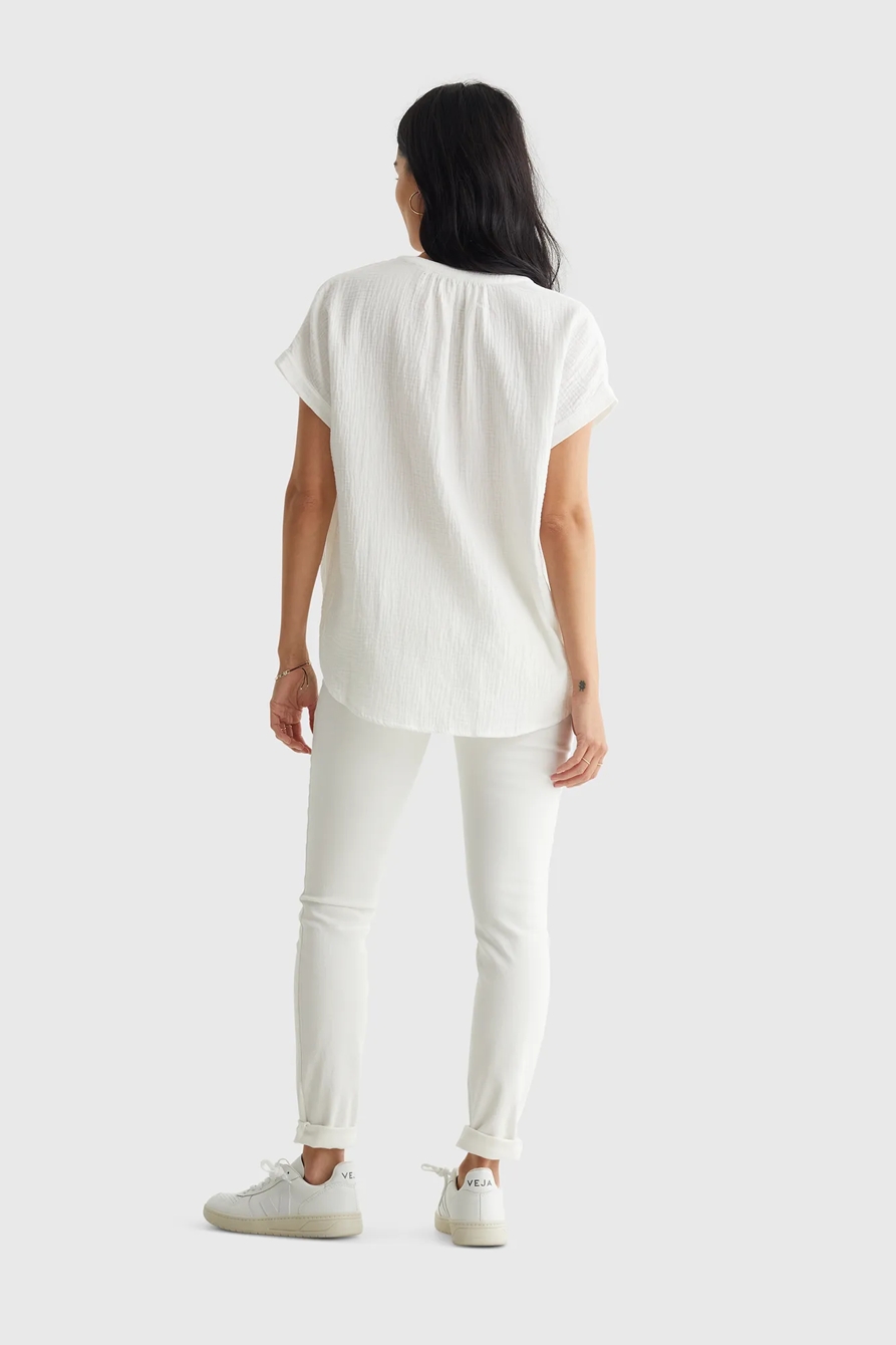 SHORT SLEEVE OPEN NECK SHIRT, image 3