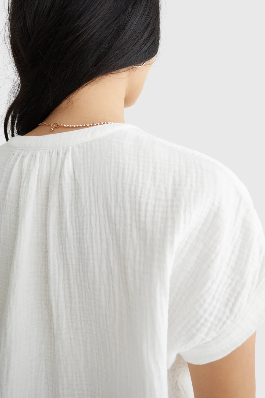 SHORT SLEEVE OPEN NECK SHIRT, image 5
